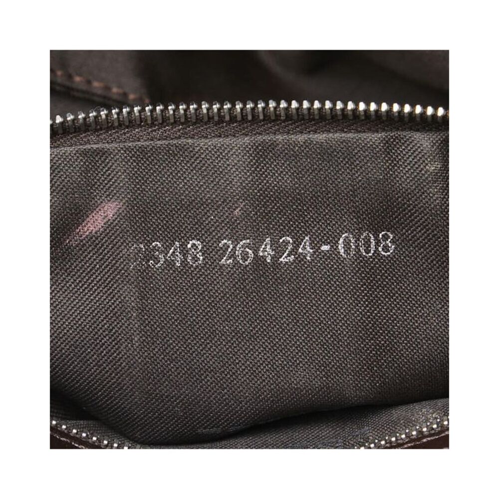 Pre Loved Fendi Canvas Leather Mamma Bucket Shoulder Bag - Picture 6 of 7